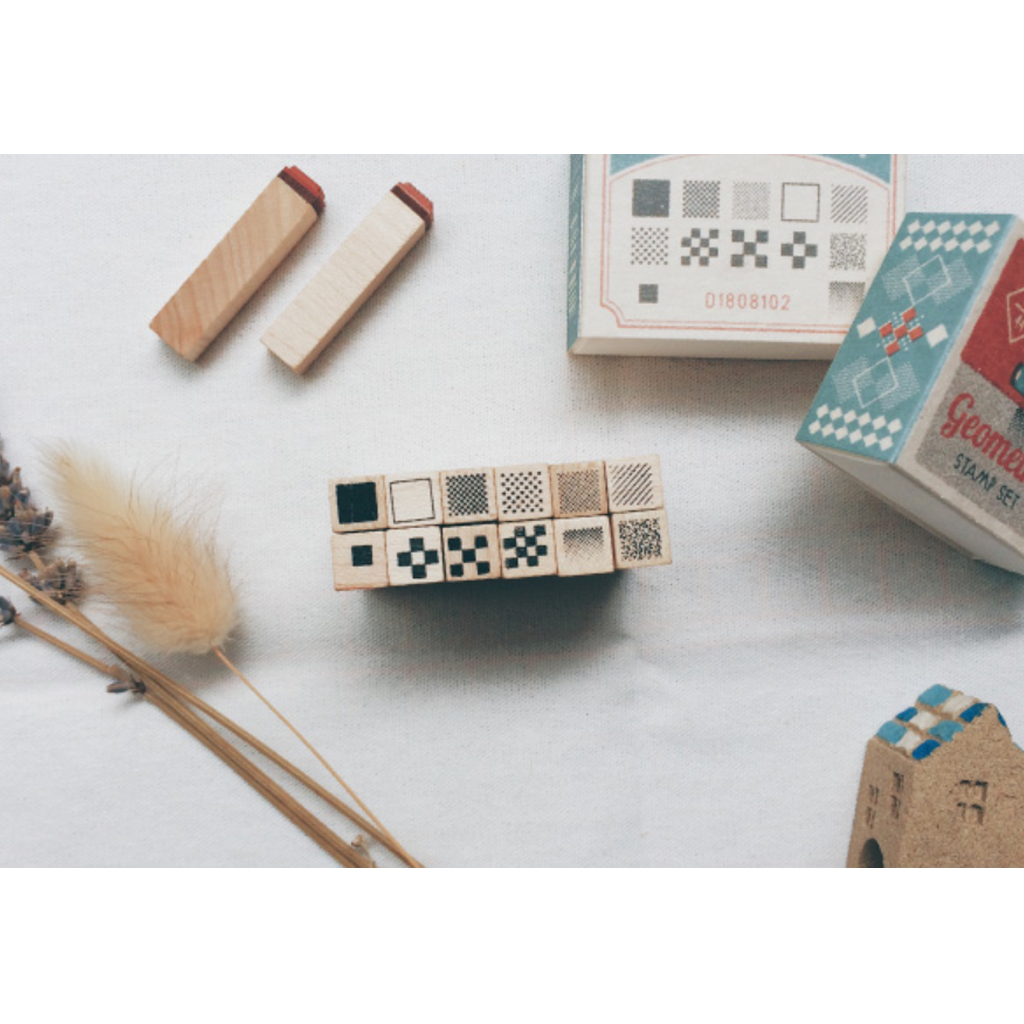 Micia Dimanche - Geometric Stamp