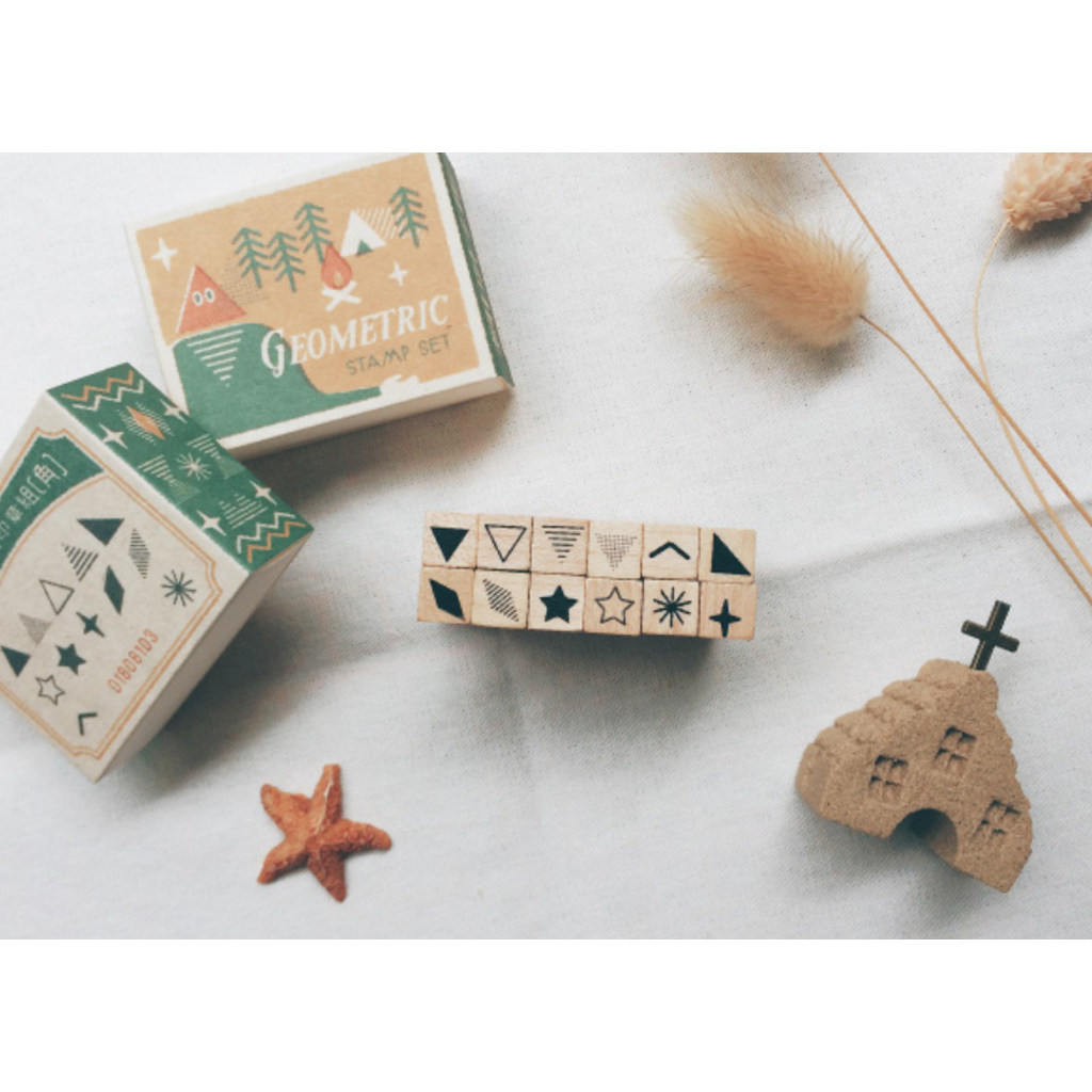 Micia Dimanche - Geometric Stamp