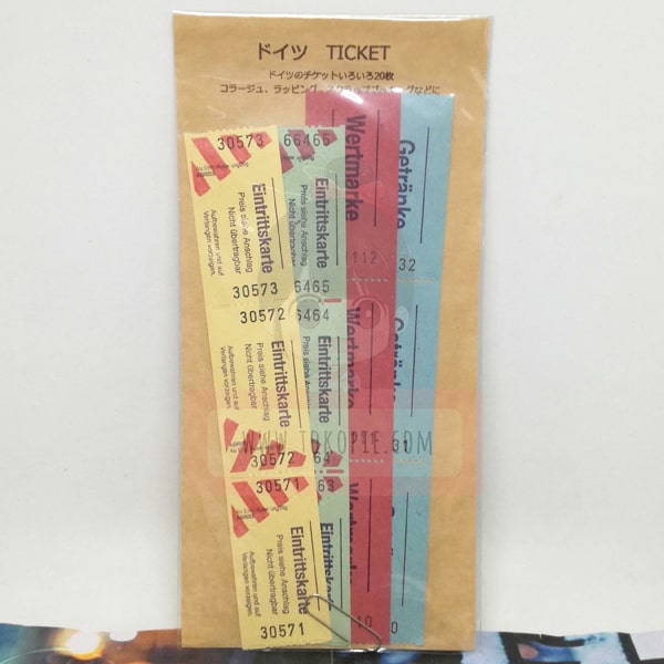 Vintage Germany Ticket A