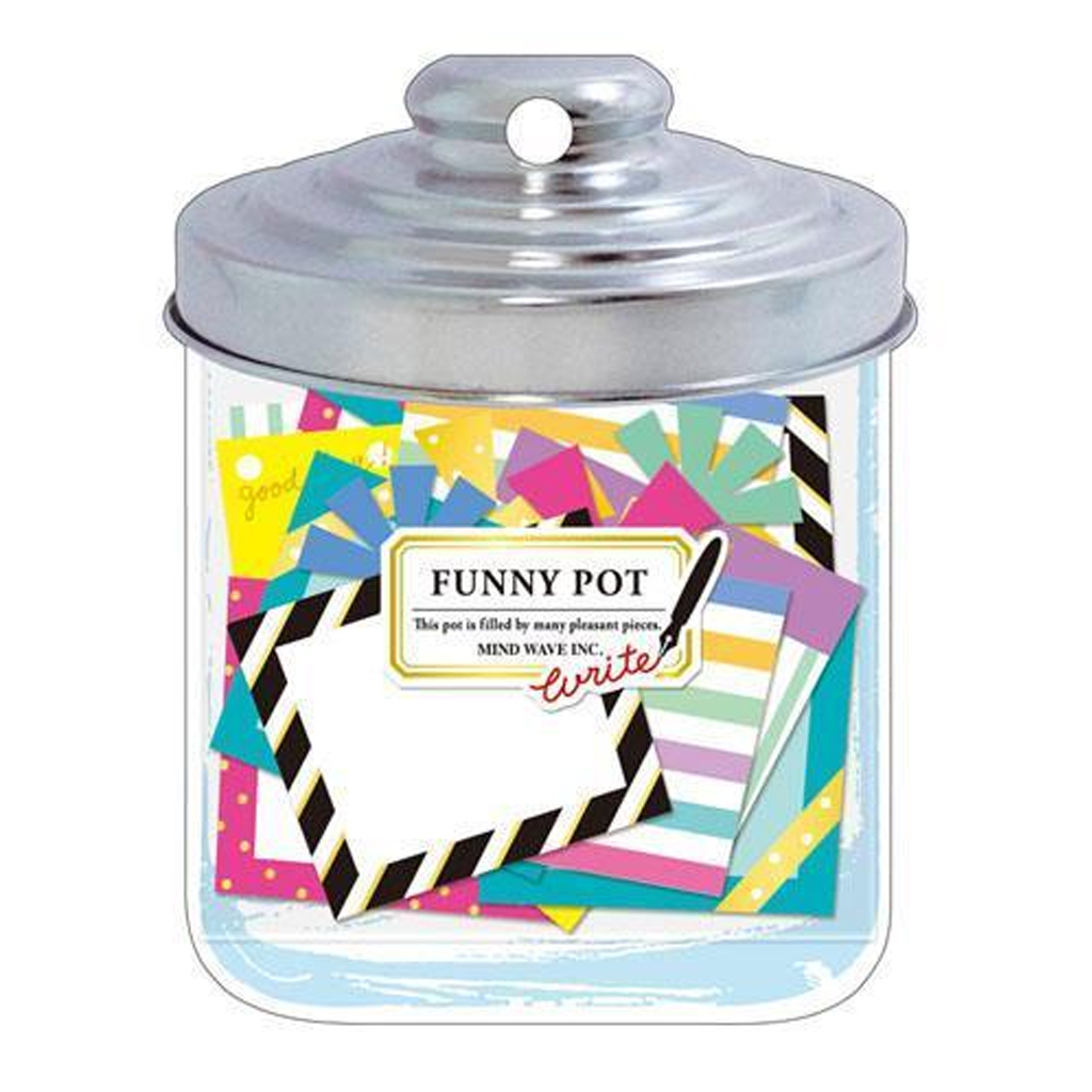 Mind Wave Funny Pot Frame Label Sticker