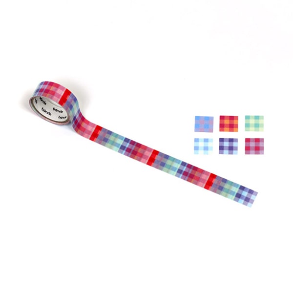 Bande Masking Roll Sticker Petit Gingham