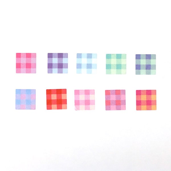 Bande Masking Roll Sticker Petit Gingham
