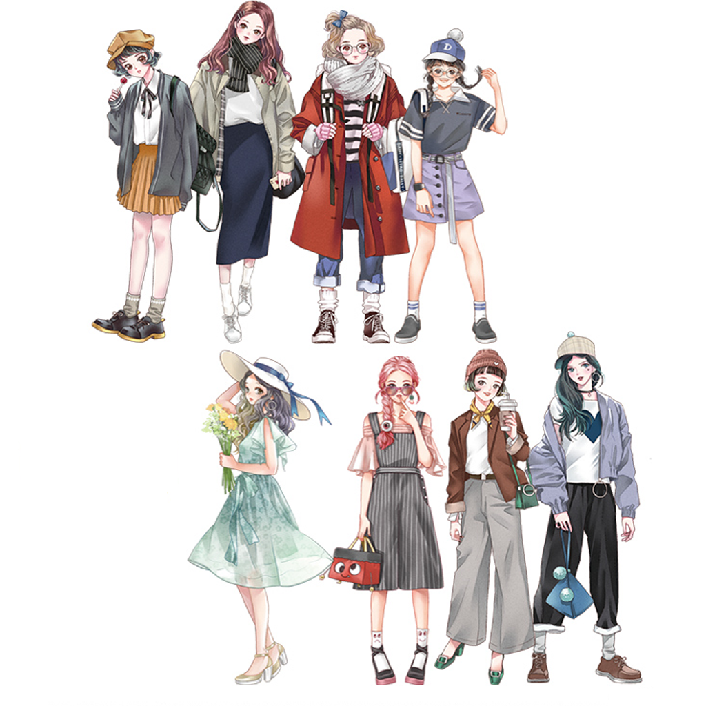 Born For Love Flake Sticker - Girl&#39;s Day