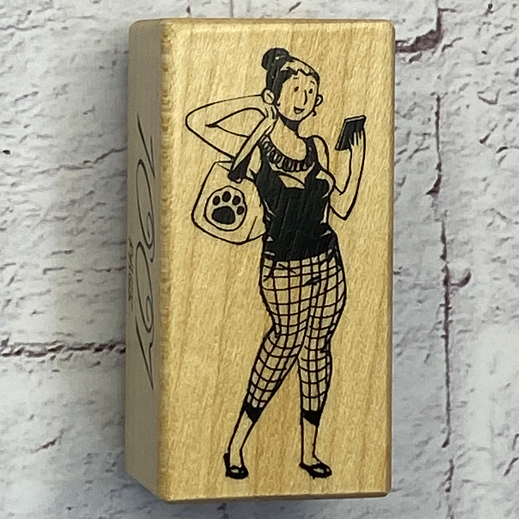 1001 Page Rubber Stamp Girls