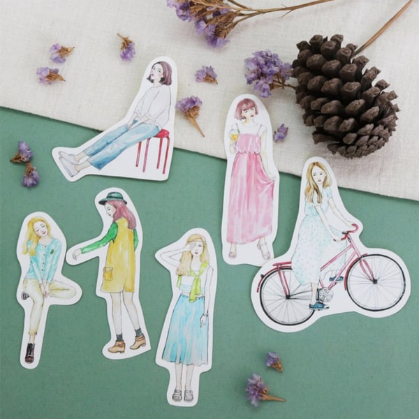 Bon Bon Flake Sticker - Take A Break In Park Girls