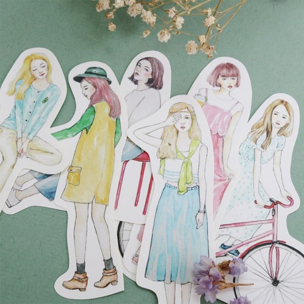 Bon Bon Flake Sticker - Take A Break In Park Girls