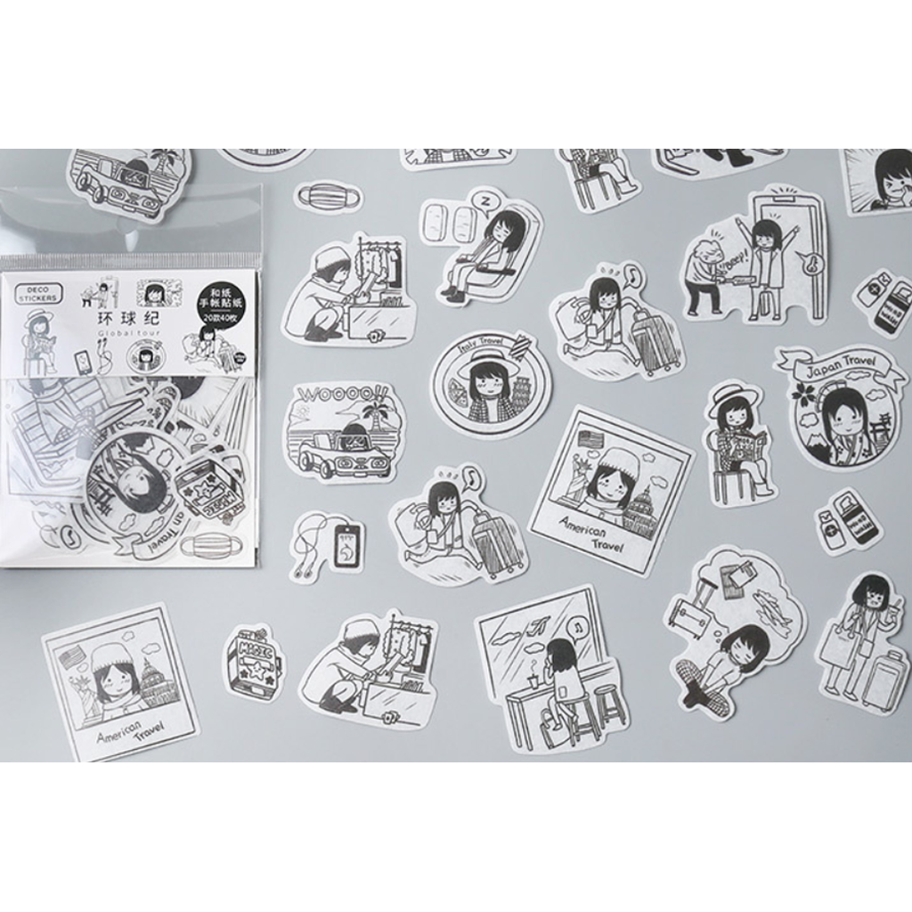 Infeel.me Deco Stickers Global Tour