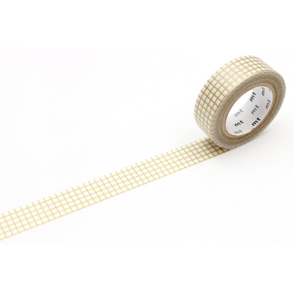 MT Masking Tape Grid Gold