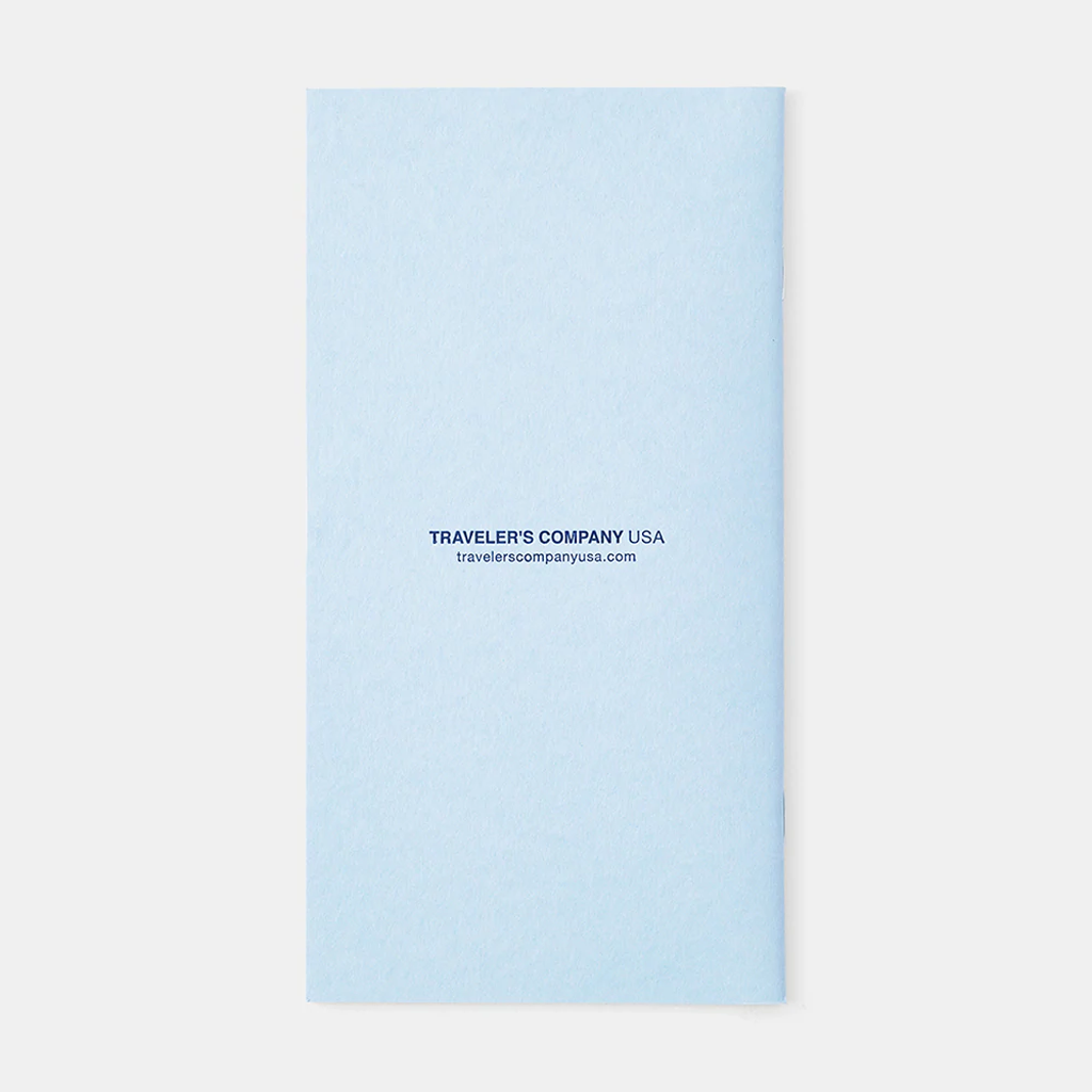 Traveler&#39;s Notebook Refill The Golden Coast California Regular Size