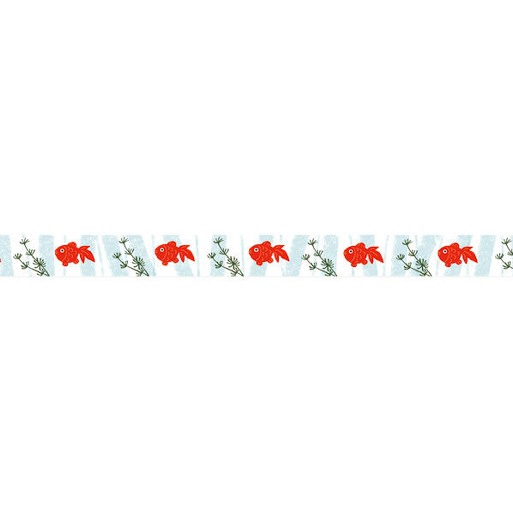 Shinzi Katoh Masking Tape - Goldfish