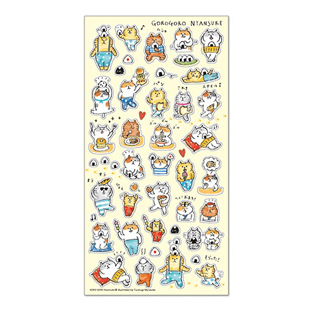 Mind Wave Sticker - Gorogoro Nyansuke Onogiri Time