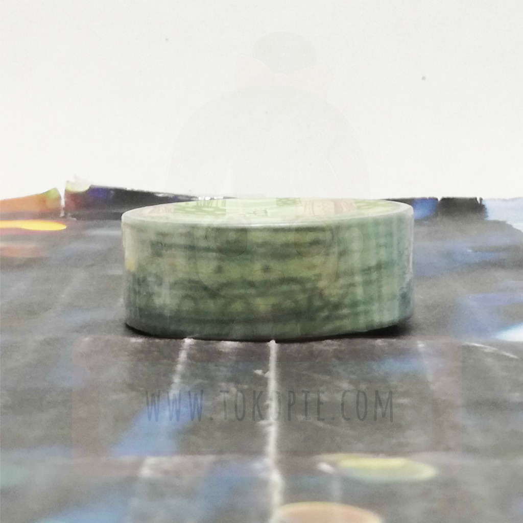 Mtoog Masking Tape - Green Graffiti