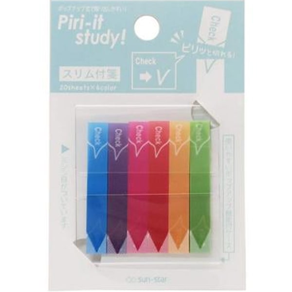 Slim Sticky Note Piri-it Study!