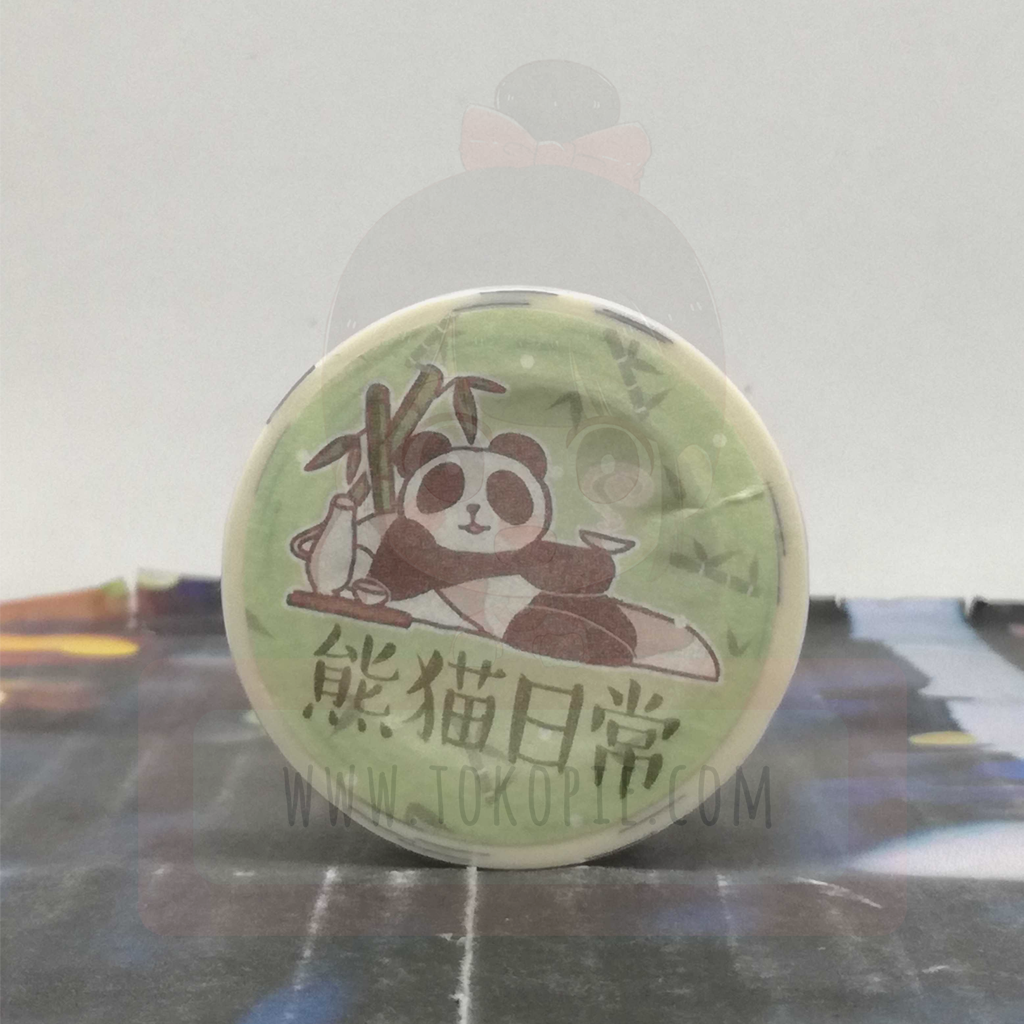 Panda Daily Masking Tape Green