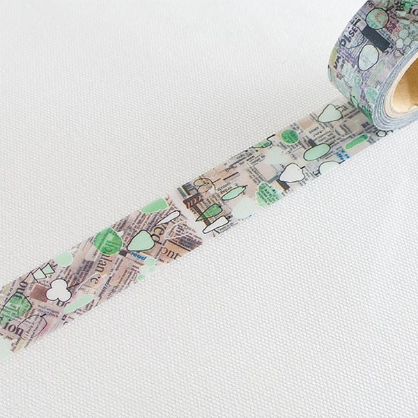 Chamil Garden Masking Tape - Green
