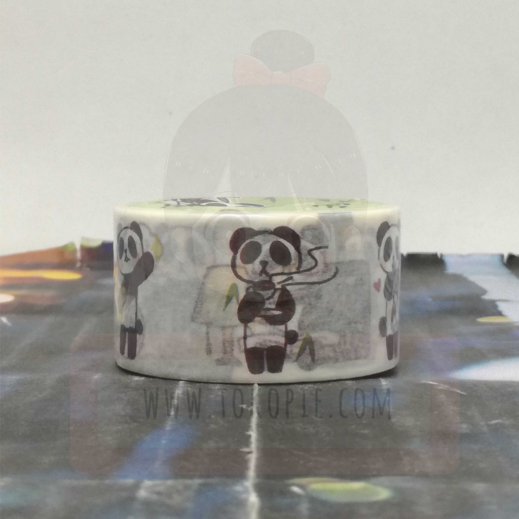 Panda Daily Masking Tape Green