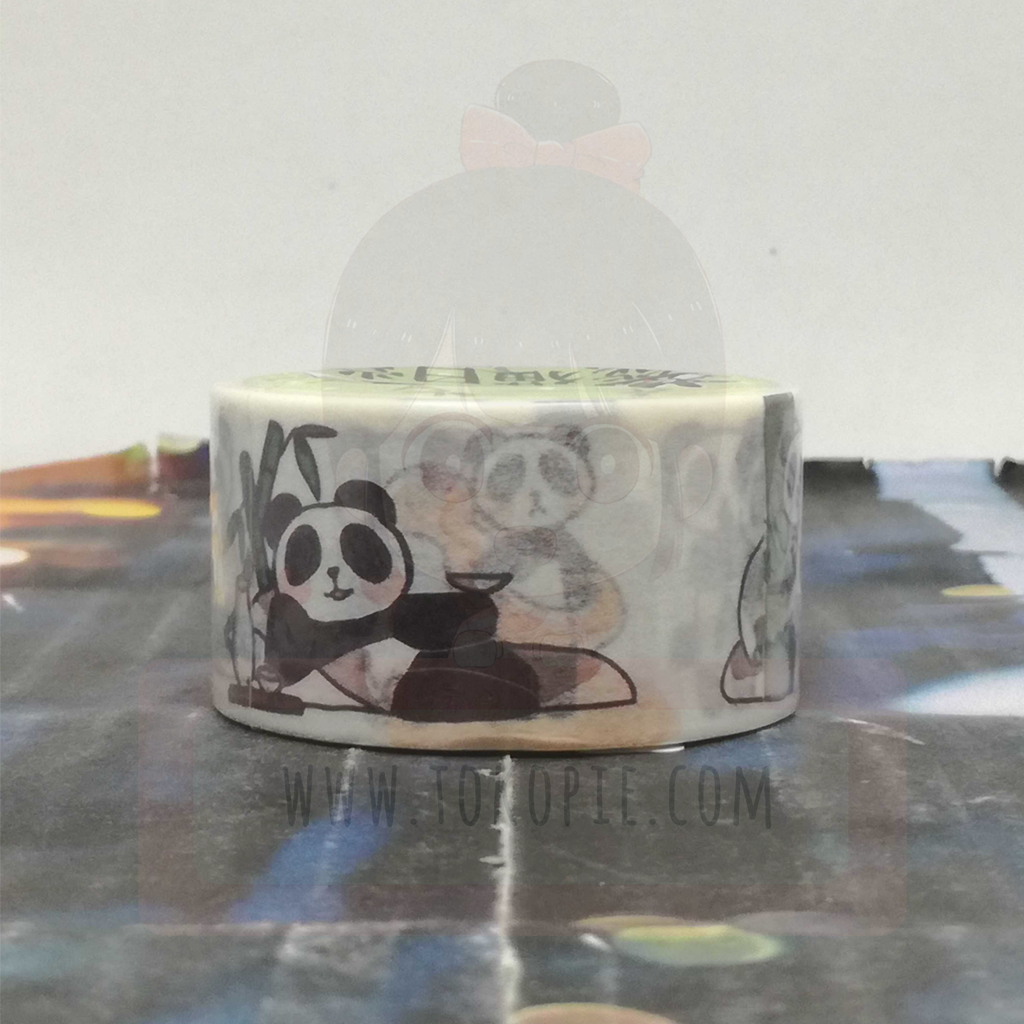 Panda Daily Masking Tape Green