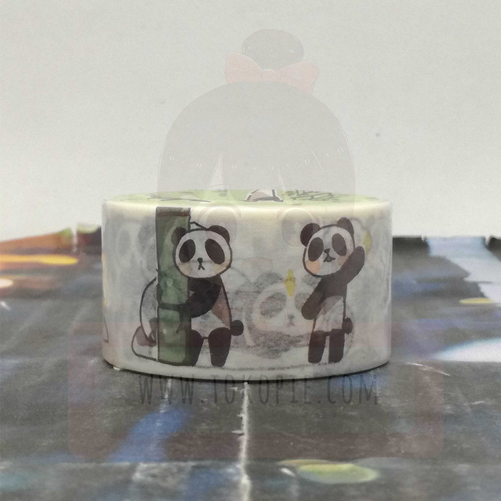 Panda Daily Masking Tape Green