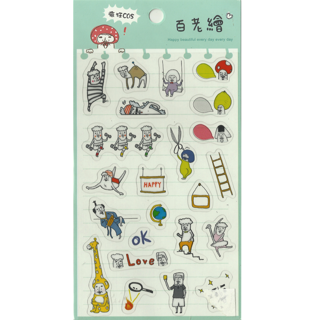 COS Hand Account Notes Sticker Daily