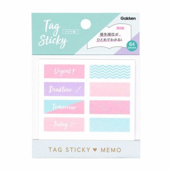 Tag Sticky Note Memo Green