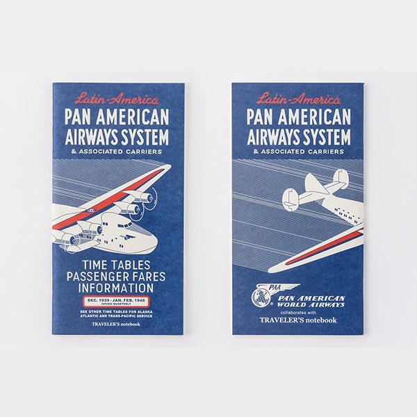 TRAVELER'S Notebook X PAN AM Grid Refill Regular Size