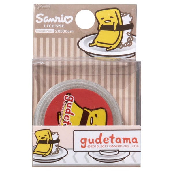 Gudetama Wide Paper Tape Sushi