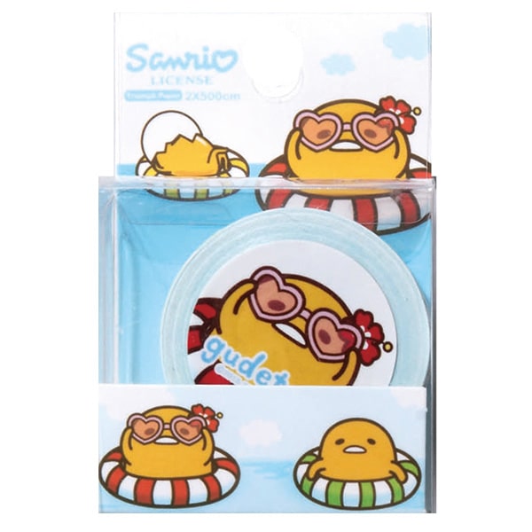 Gudetama Wide Paper Tape Beach