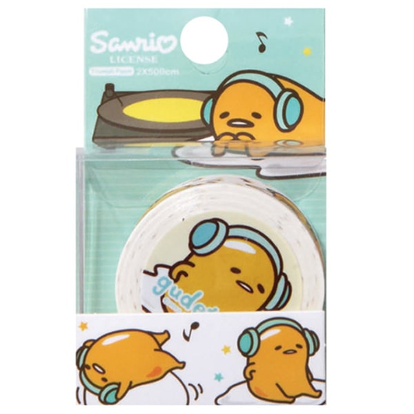 Gudetama Wide Paper Tape Music