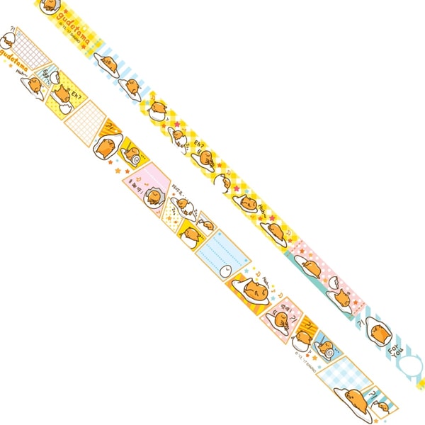 Gudetama Masking Tape Set (Set of 2 Rolls)