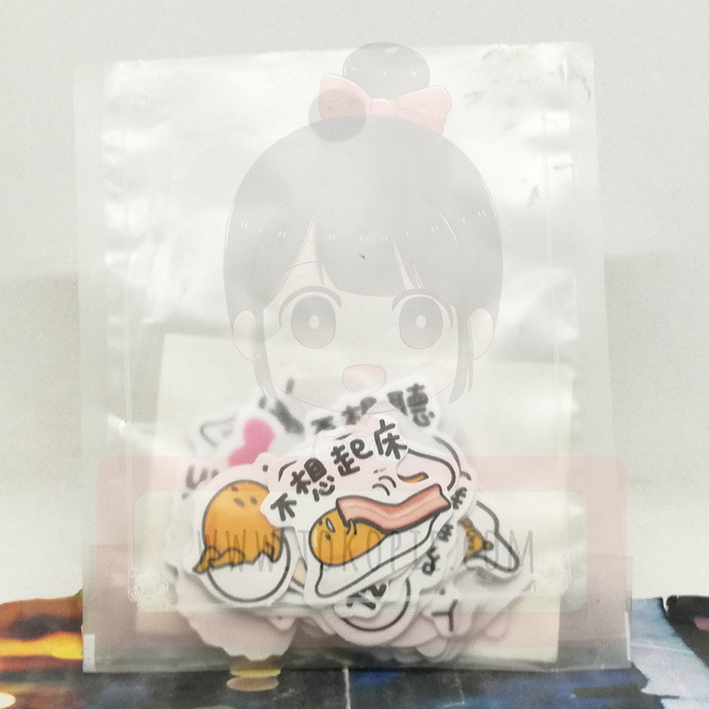 Kamio Japan Gudetama Flake Sticker