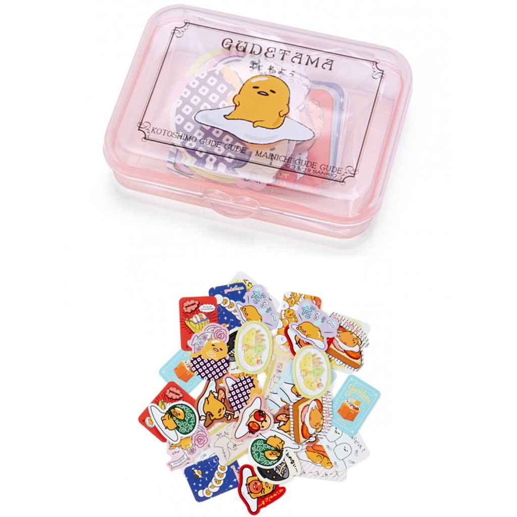 Flake Sticker Mini Box Sanrio Characters - tokopie