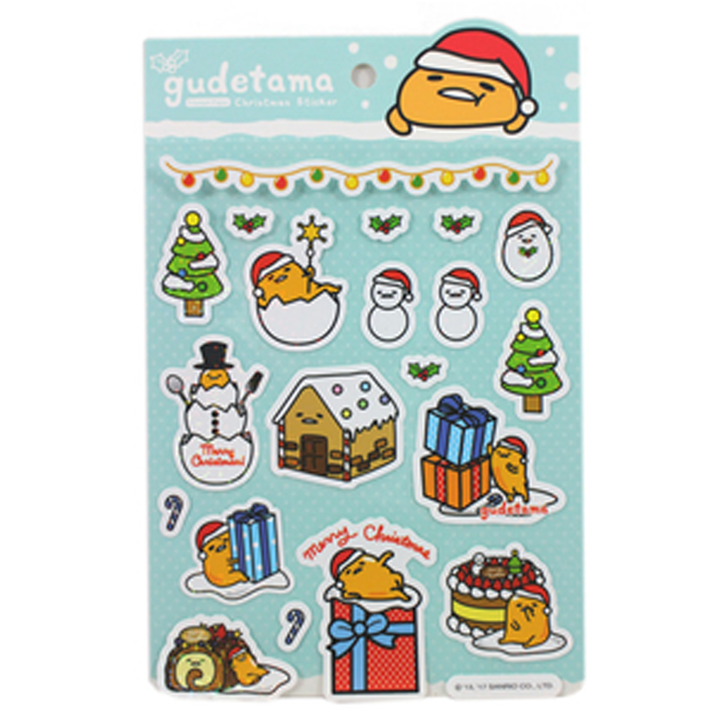 Triumph Paper Gudetama Christmas Sticker
