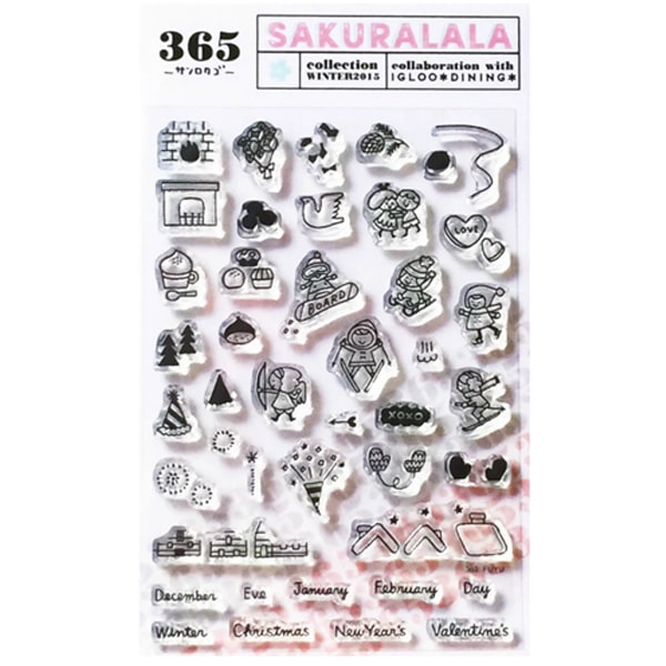 Clear Stamp Sakuralala 365 Fuyu
