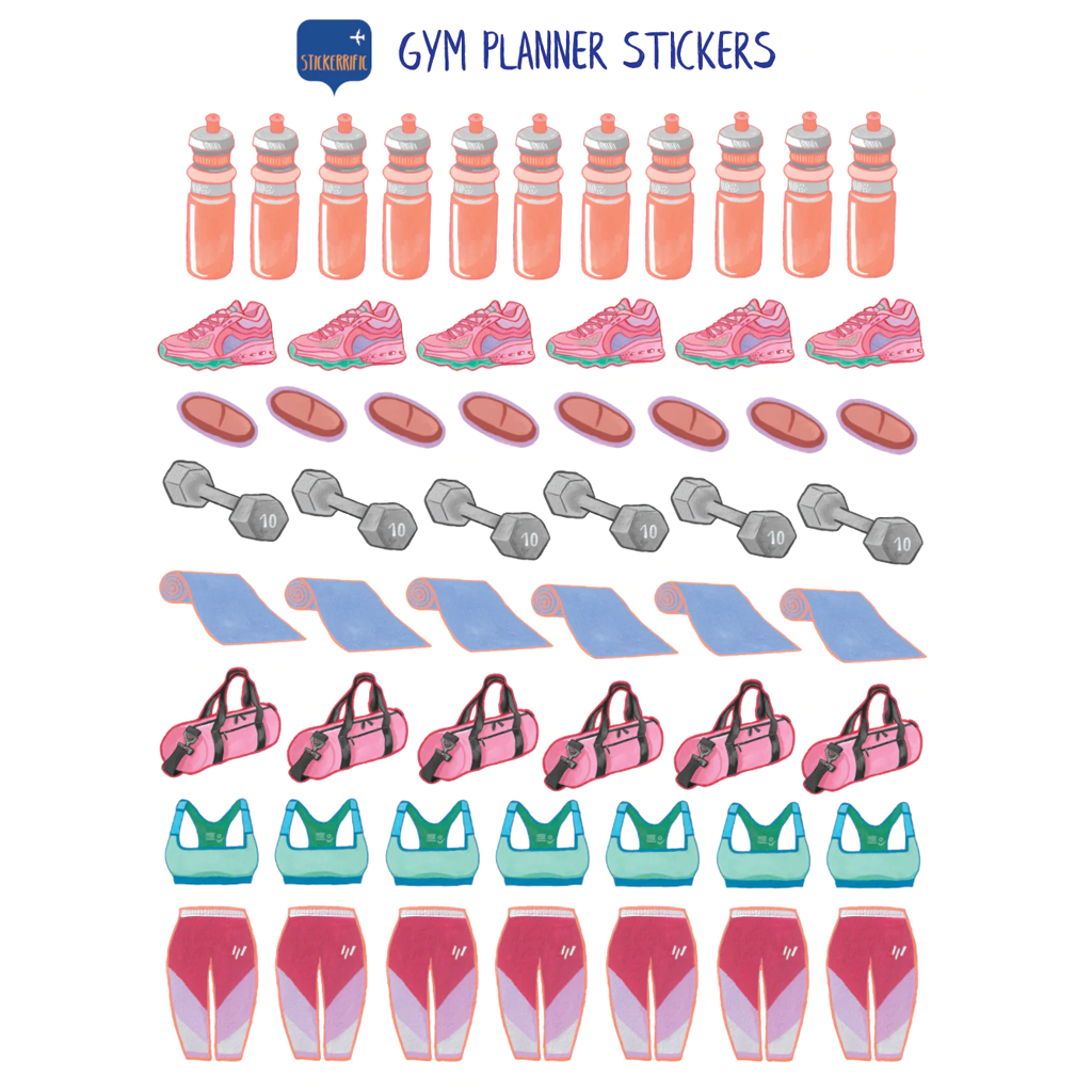 Gym Planner Sticker