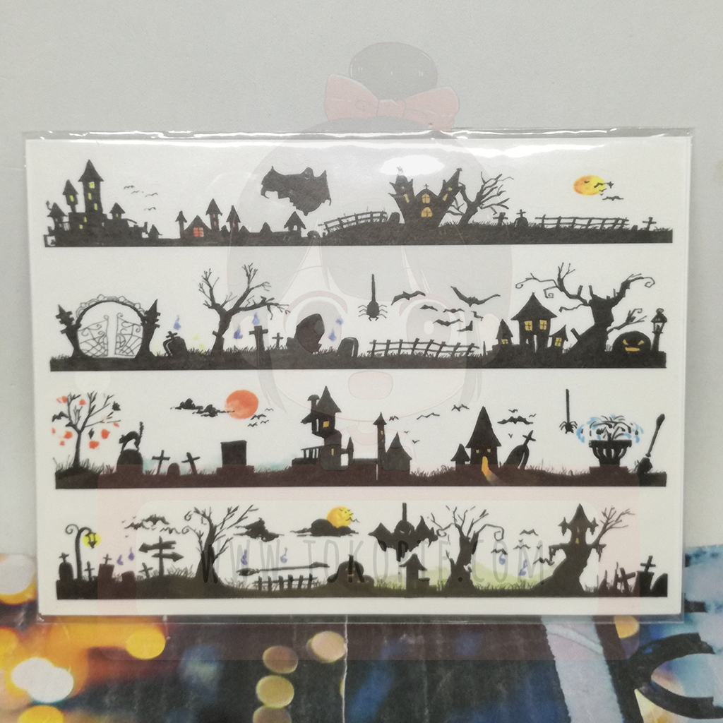 Happy Halloween Paper Sticker