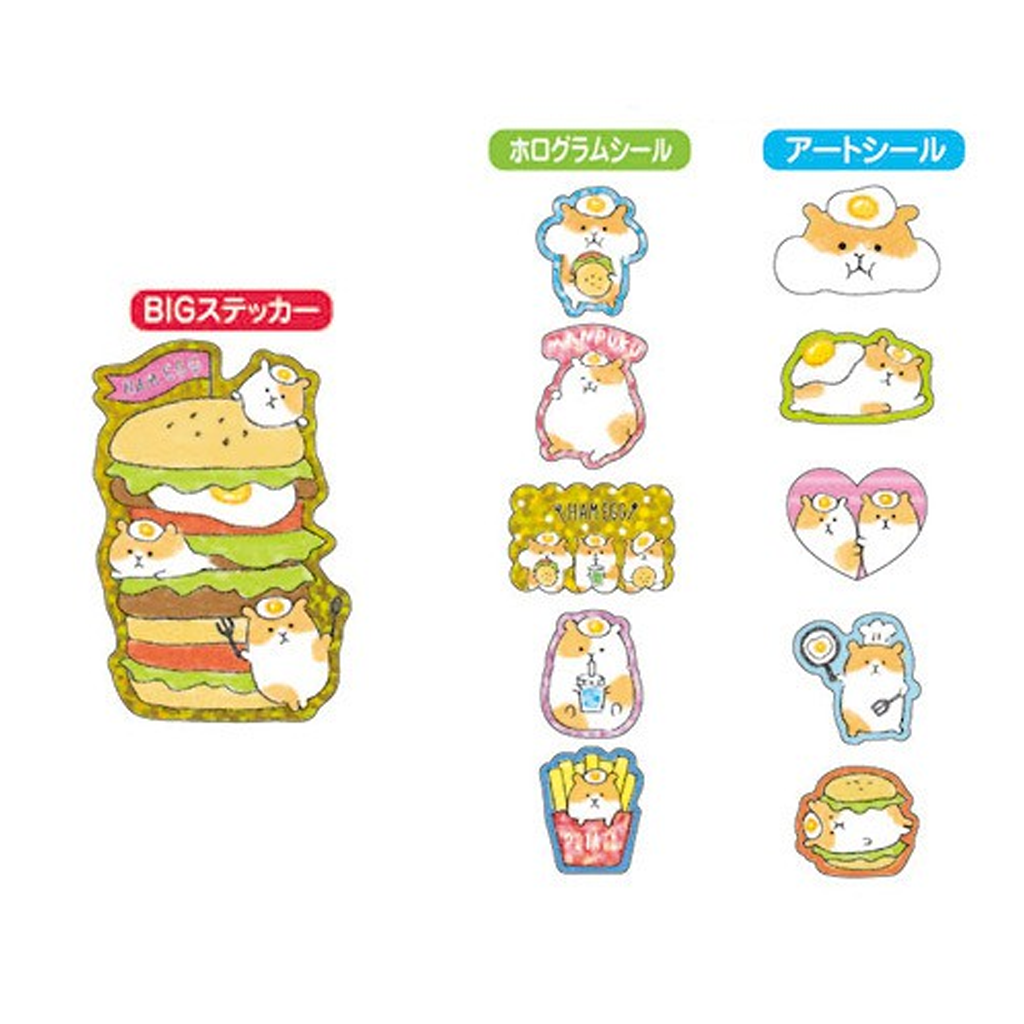 Mind Wave Ham Egg Flake Sticker