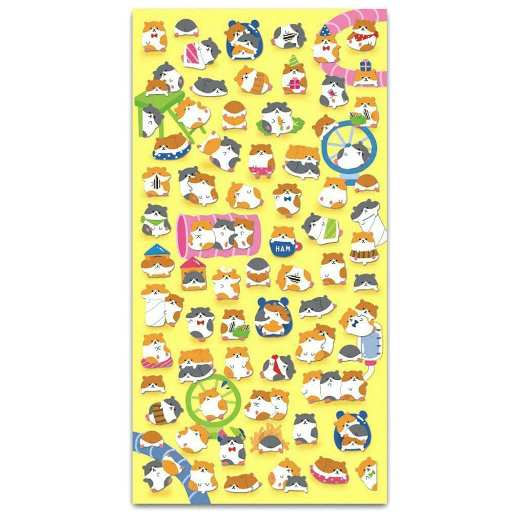 Mind Wave Sticker - Cute Hamster