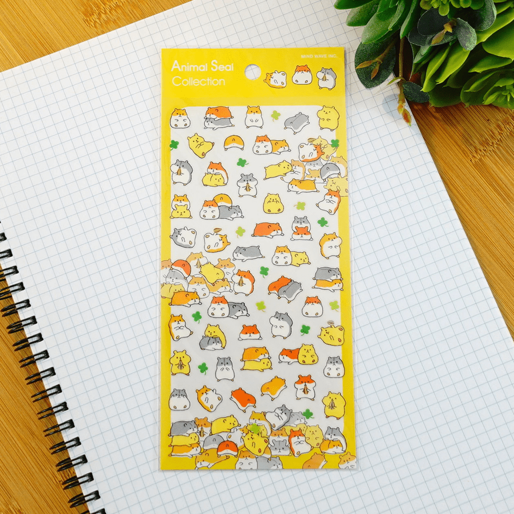 Mind Wave Animal Collection Sticker - Hamster