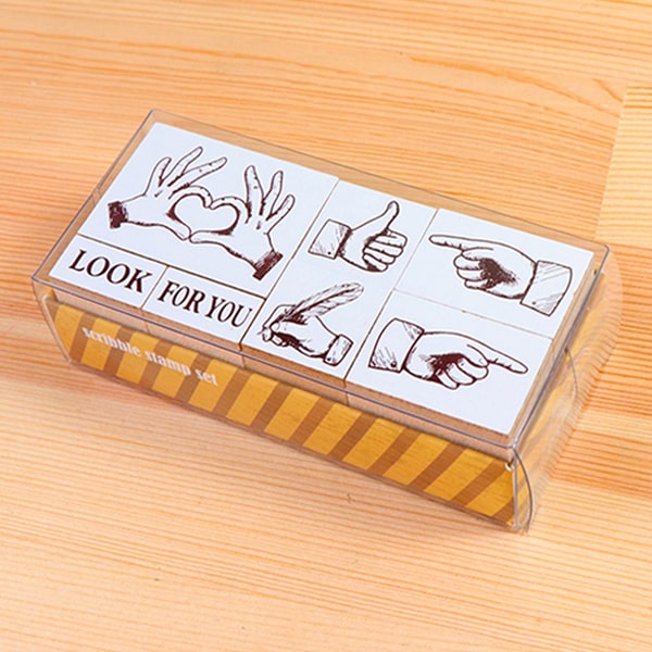 MICIA Scribble Stamp Set - Classical Gentleman's Hand