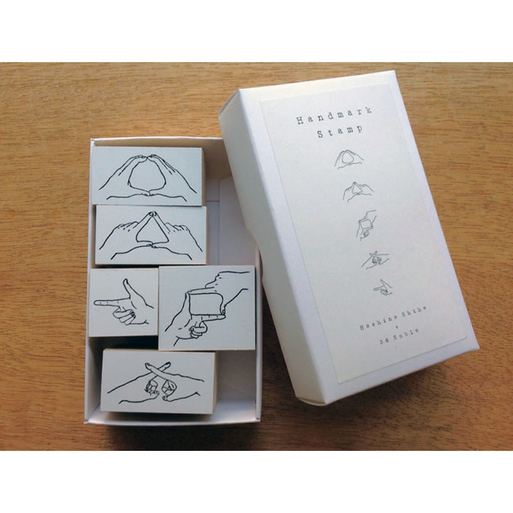 36 Sublo X Hoshino Shige Hand Mark Stamp Set