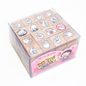 Micia Mini Cute Stamp Set - Little Black Cat - tokopie
