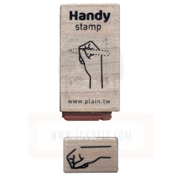 Plain Handy Rubber Stamp B