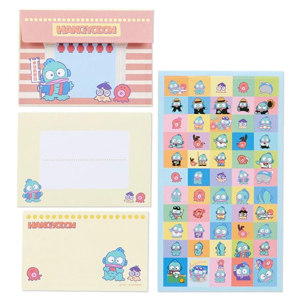 Hangyodon Letter Paper &amp; Envelope Set House
