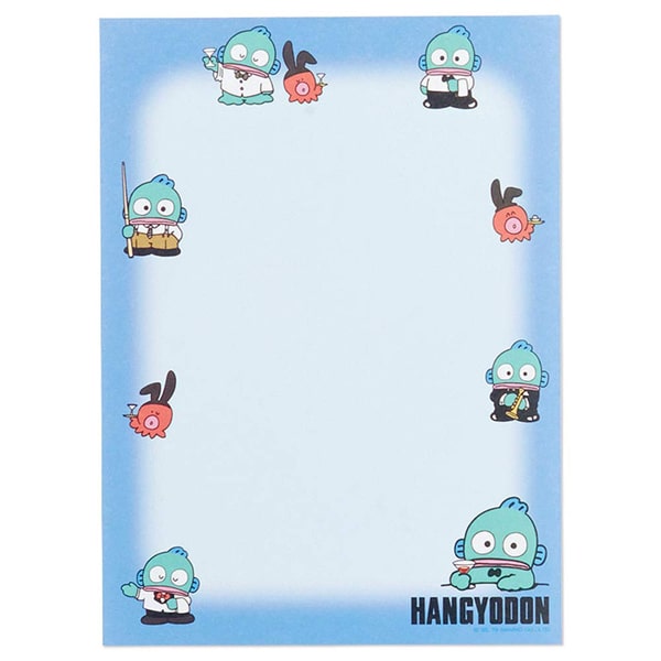 Hangyodon Volume Letter Set Sanrio Japan 2019 Hangyodon Volume Letter Set Sanrio Japan 2019