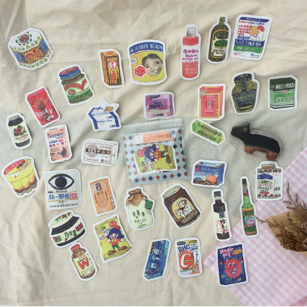 Yarnball The Beautiful Sticker Set Simple Happiness