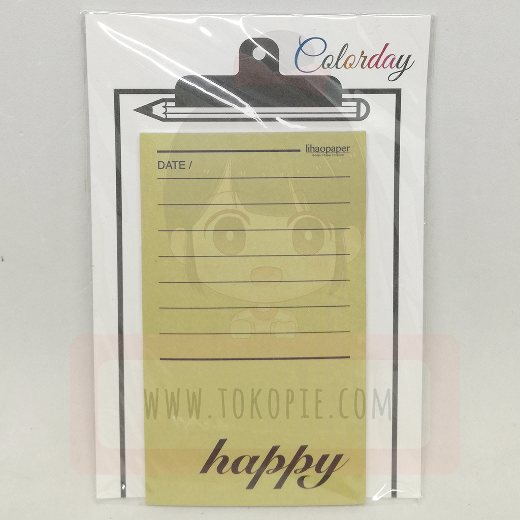 Lihaopaper Colorday Minipaper Note