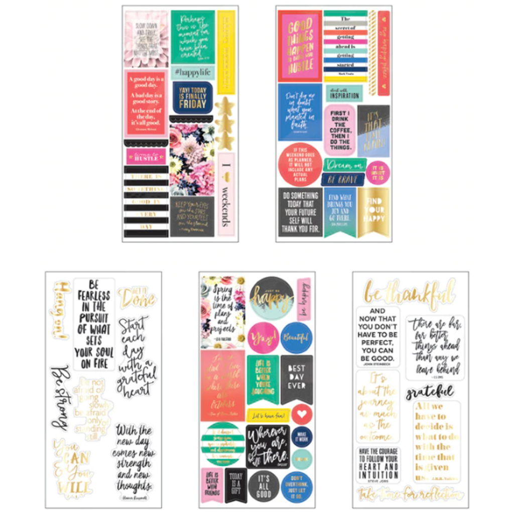 The Happy Planner Sticker Sheets - Happy Life
