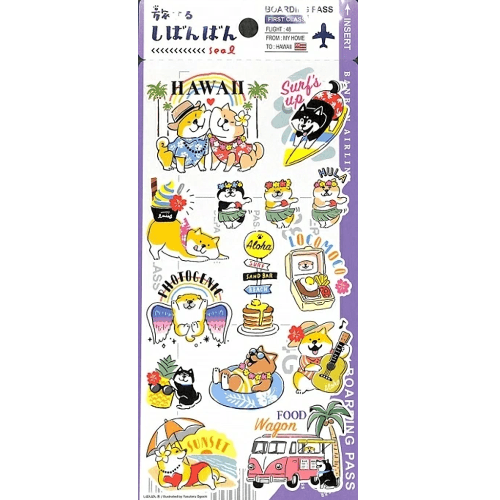 Mind Wave Shibanban Hawaii Sticker