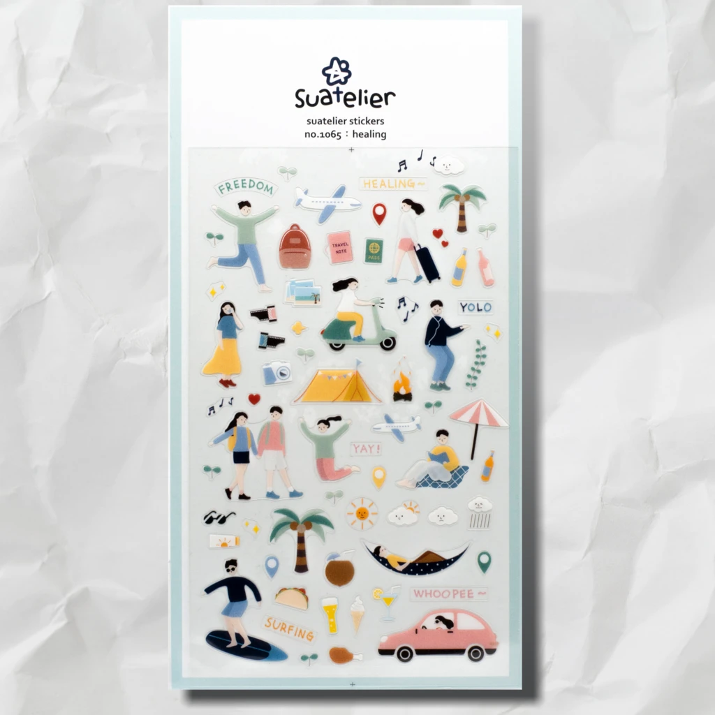 Suatelier Stickers Healing