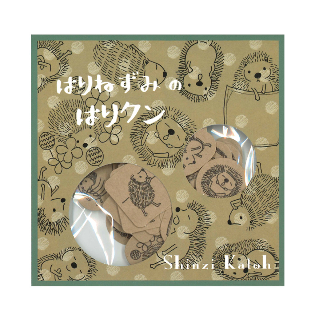 Shinzi Katoh Hedgehog Flake Sticker